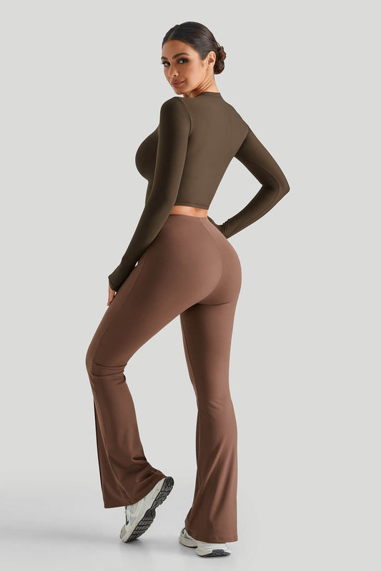 Long Sleeves Slim fit Flare leg Set