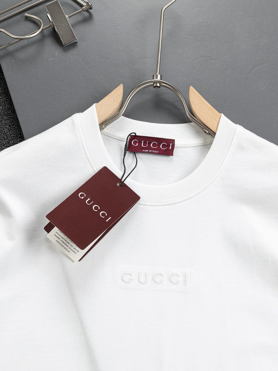 250218 New three-dimensional letterpress T-shirt