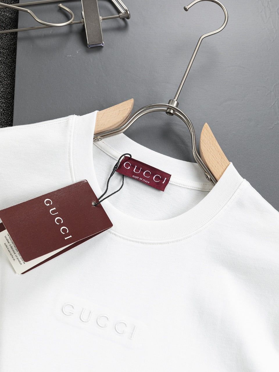 250218 New three-dimensional letterpress T-shirt