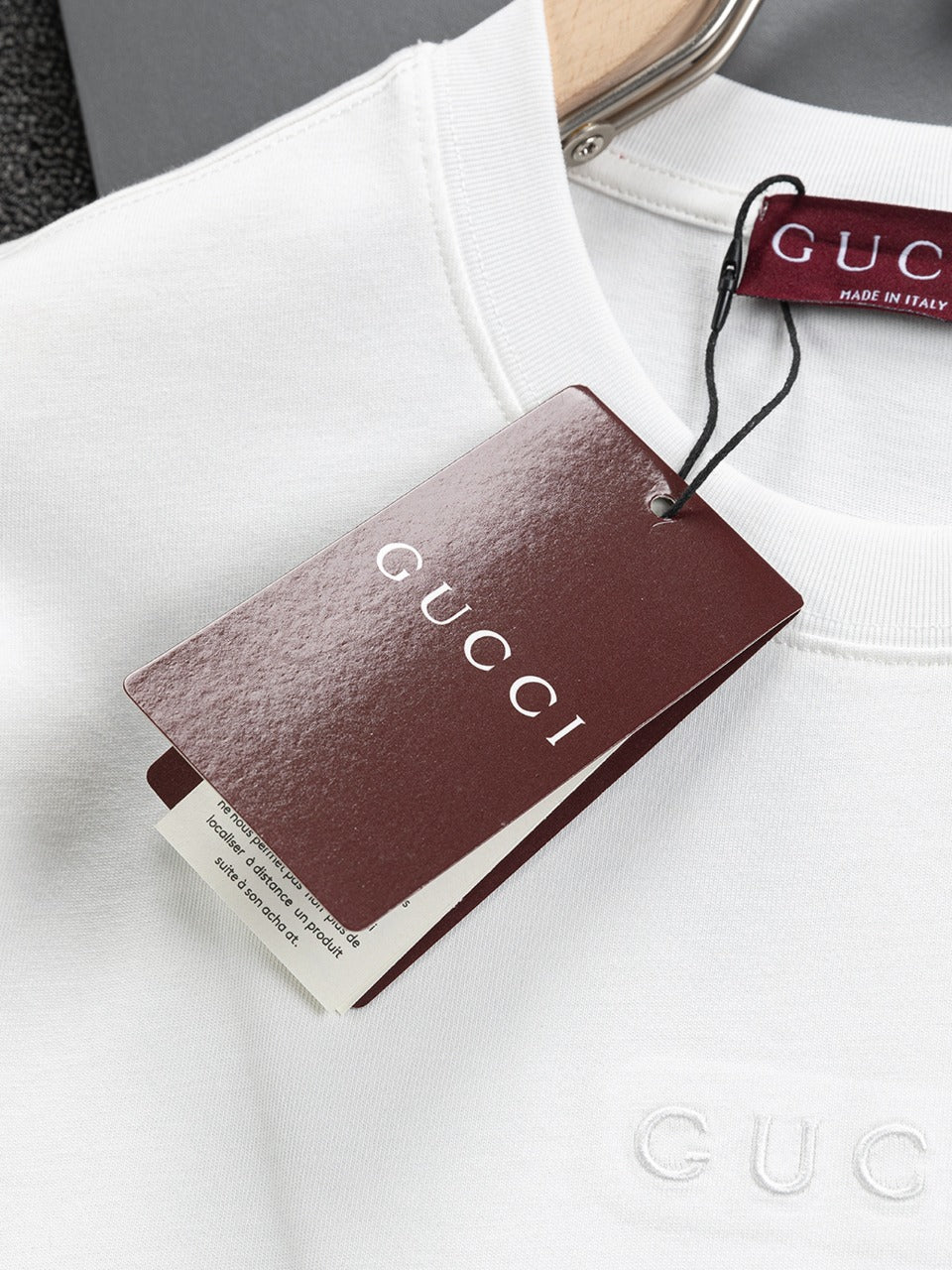 250218 New three-dimensional letterpress T-shirt