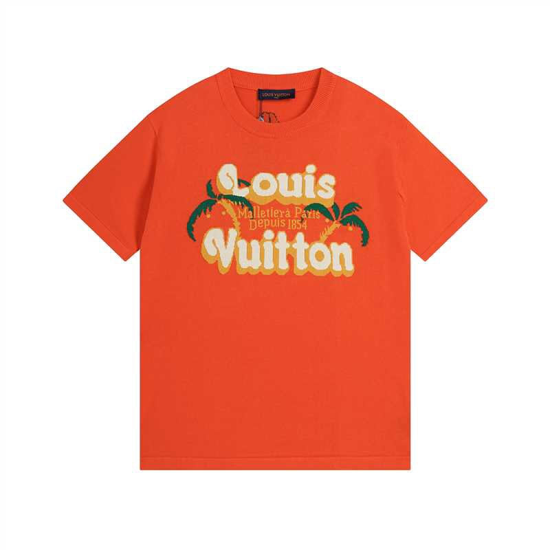 250313 New high quality jacquard knit T-shirt