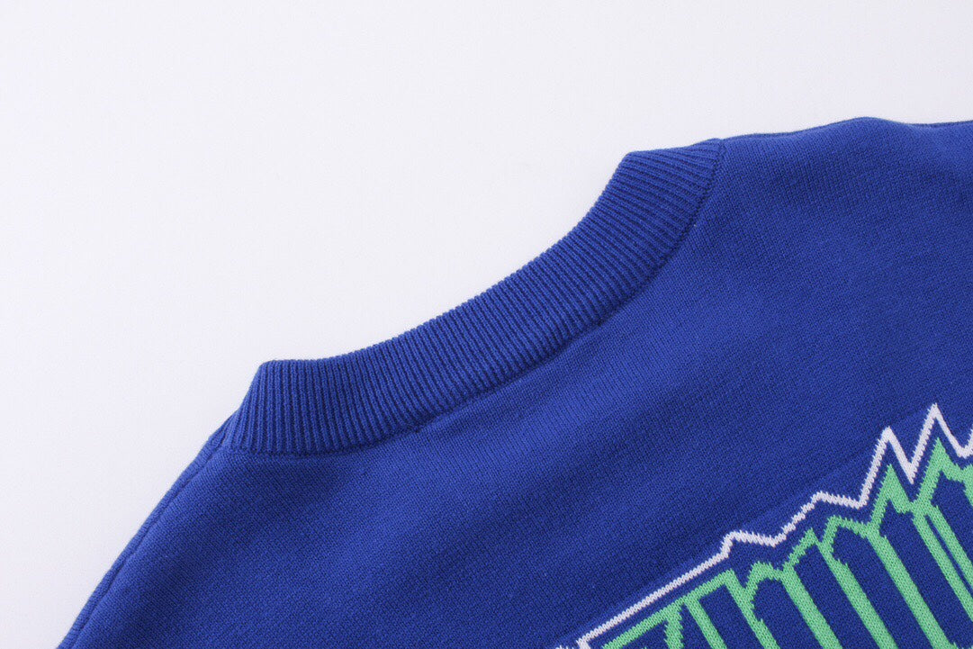 250313 New high quality jacquard knit T-shirt