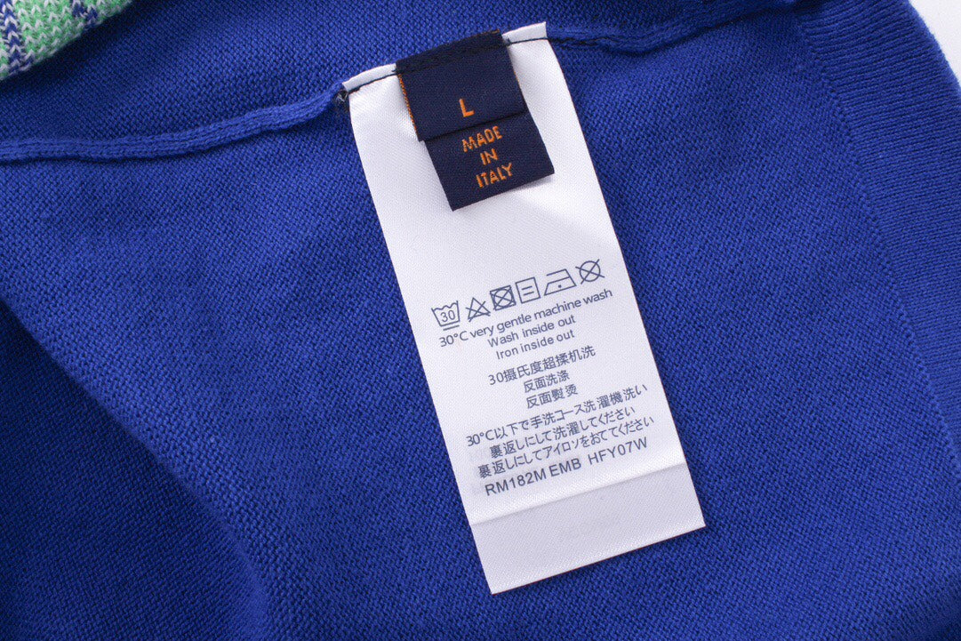 250313 New high quality jacquard knit T-shirt