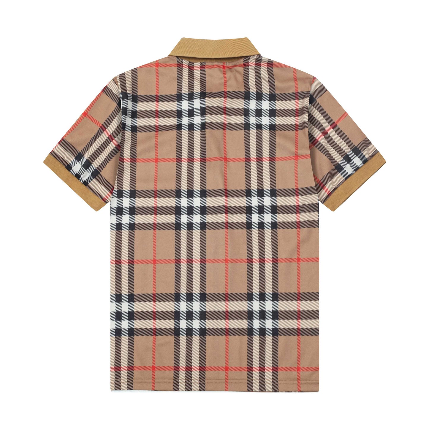250325 New high quality classic checked POLO shirt
