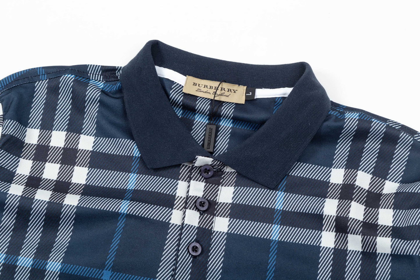 250325 New high quality classic checked POLO shirt