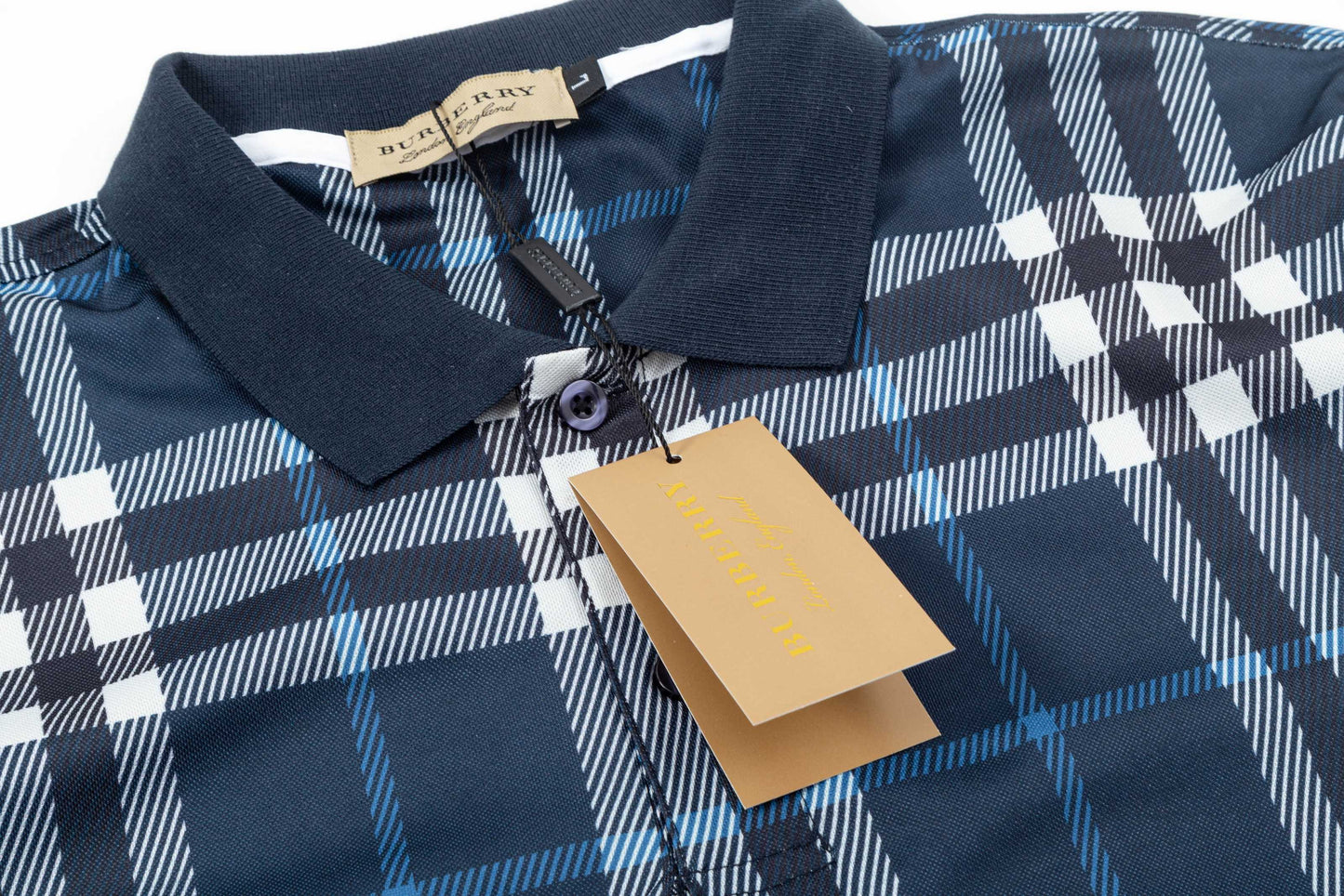 250325 New high quality classic checked POLO shirt