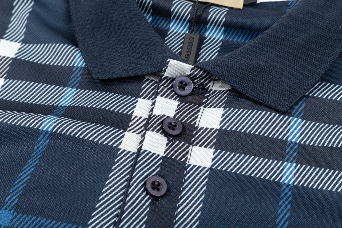 250325 New high quality classic checked POLO shirt