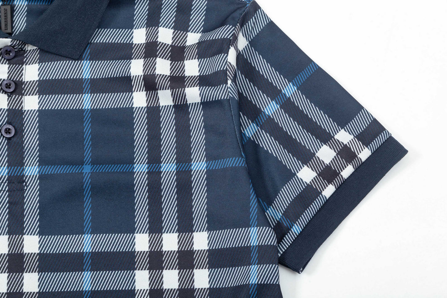 250325 New high quality classic checked POLO shirt