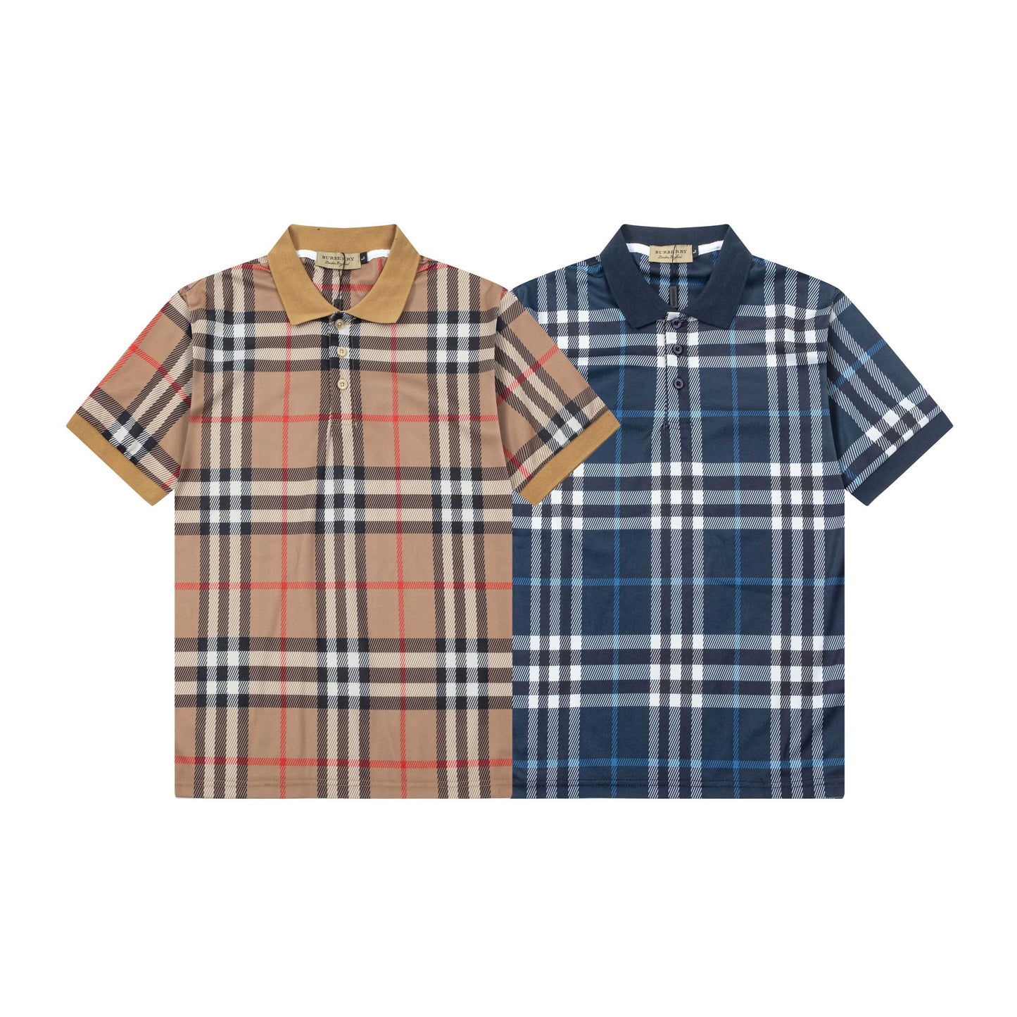 250325 New high quality classic checked POLO shirt