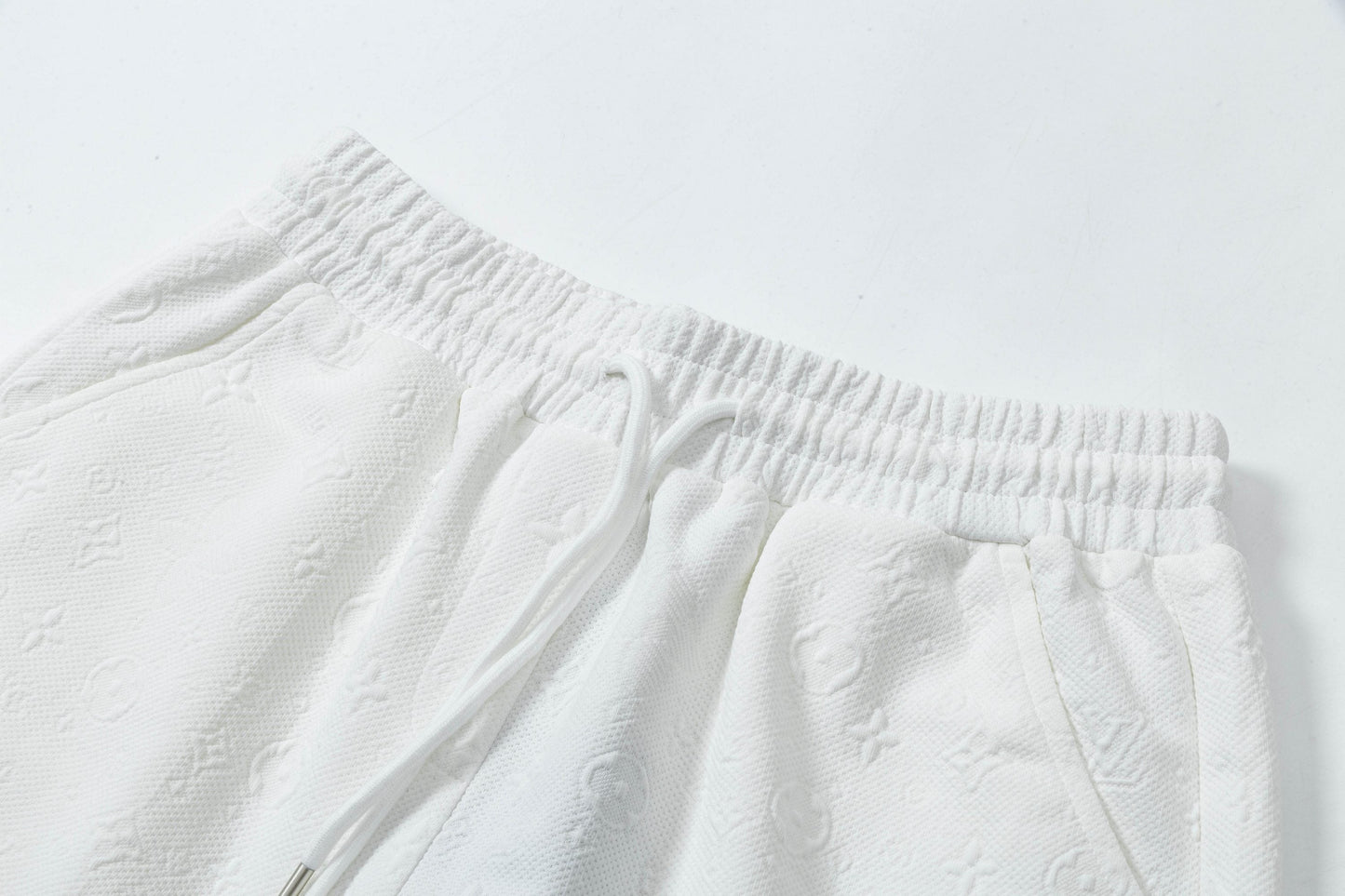 250404 New high-quality high-density jacquard knitted shorts