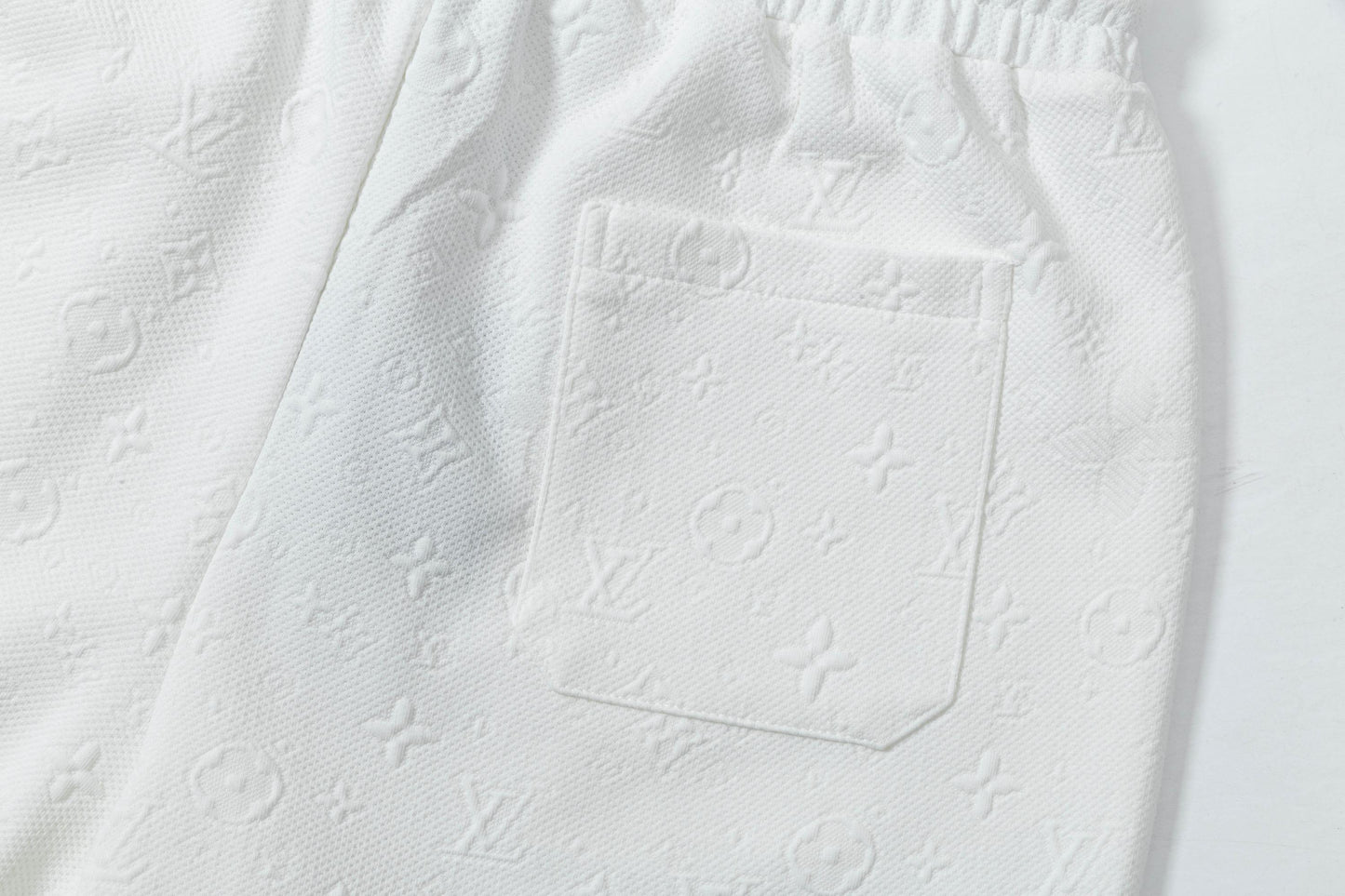 250404 New high-quality high-density jacquard knitted shorts