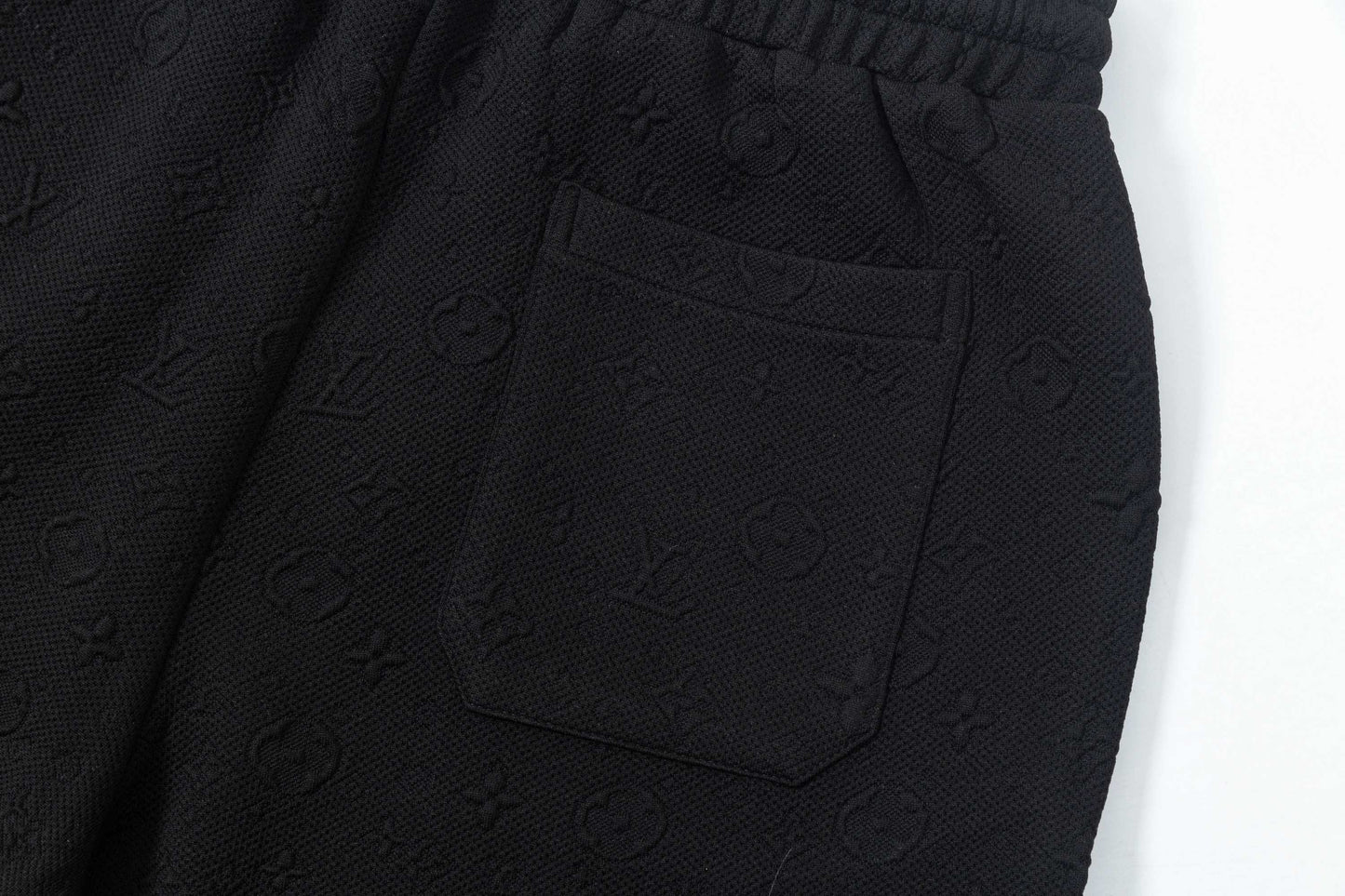 250404 New high-quality high-density jacquard knitted shorts