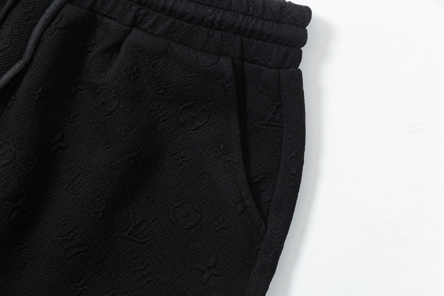 250404 New high-quality high-density jacquard knitted shorts