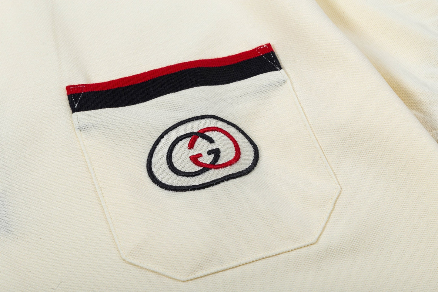 250408 New high-quality letter webbing with a color-matched collar POLO