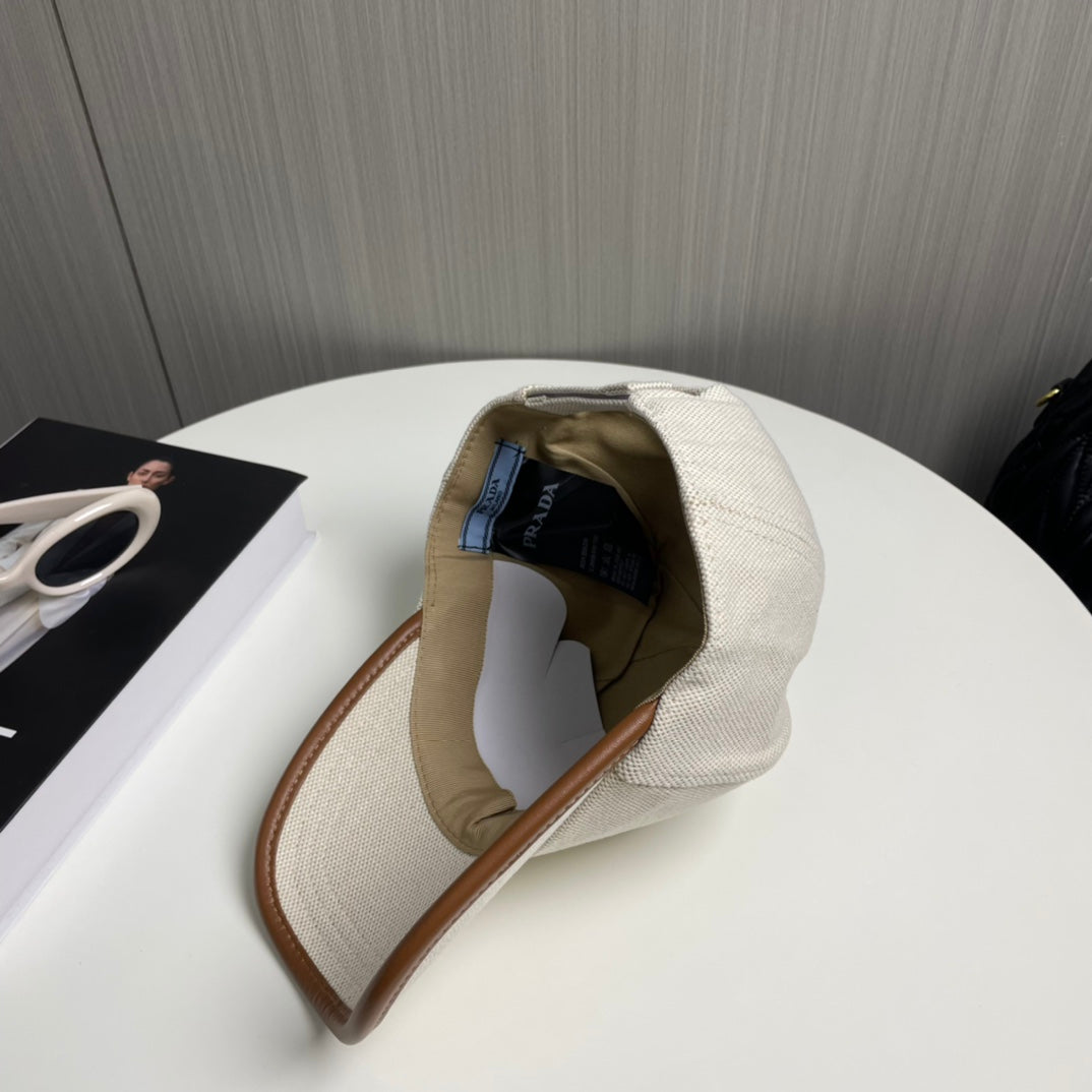 250527 New simple canvas baseball cap