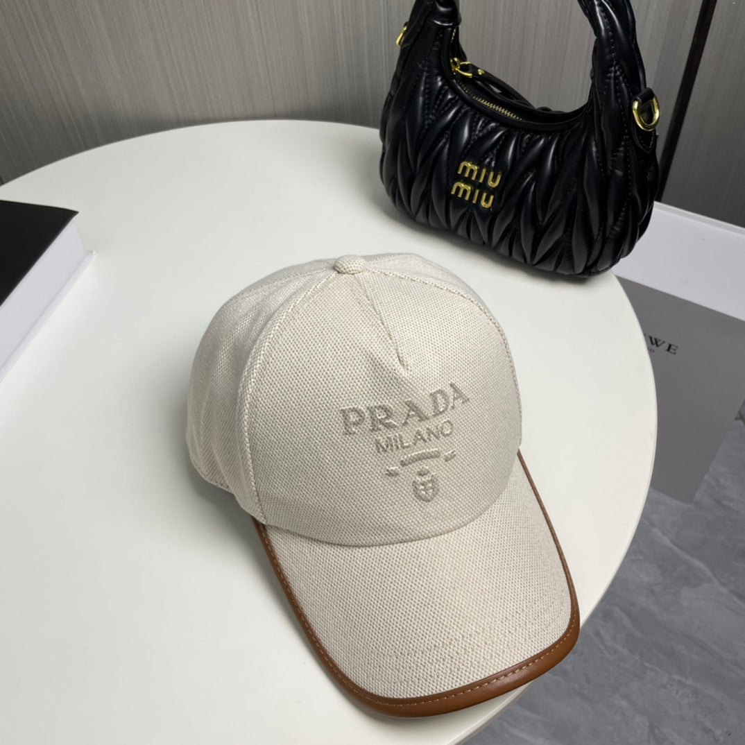 250527 New simple canvas baseball cap