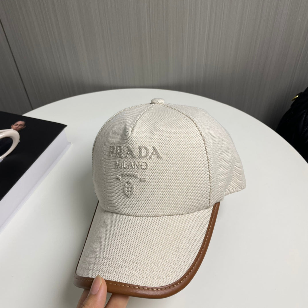250527 New simple canvas baseball cap