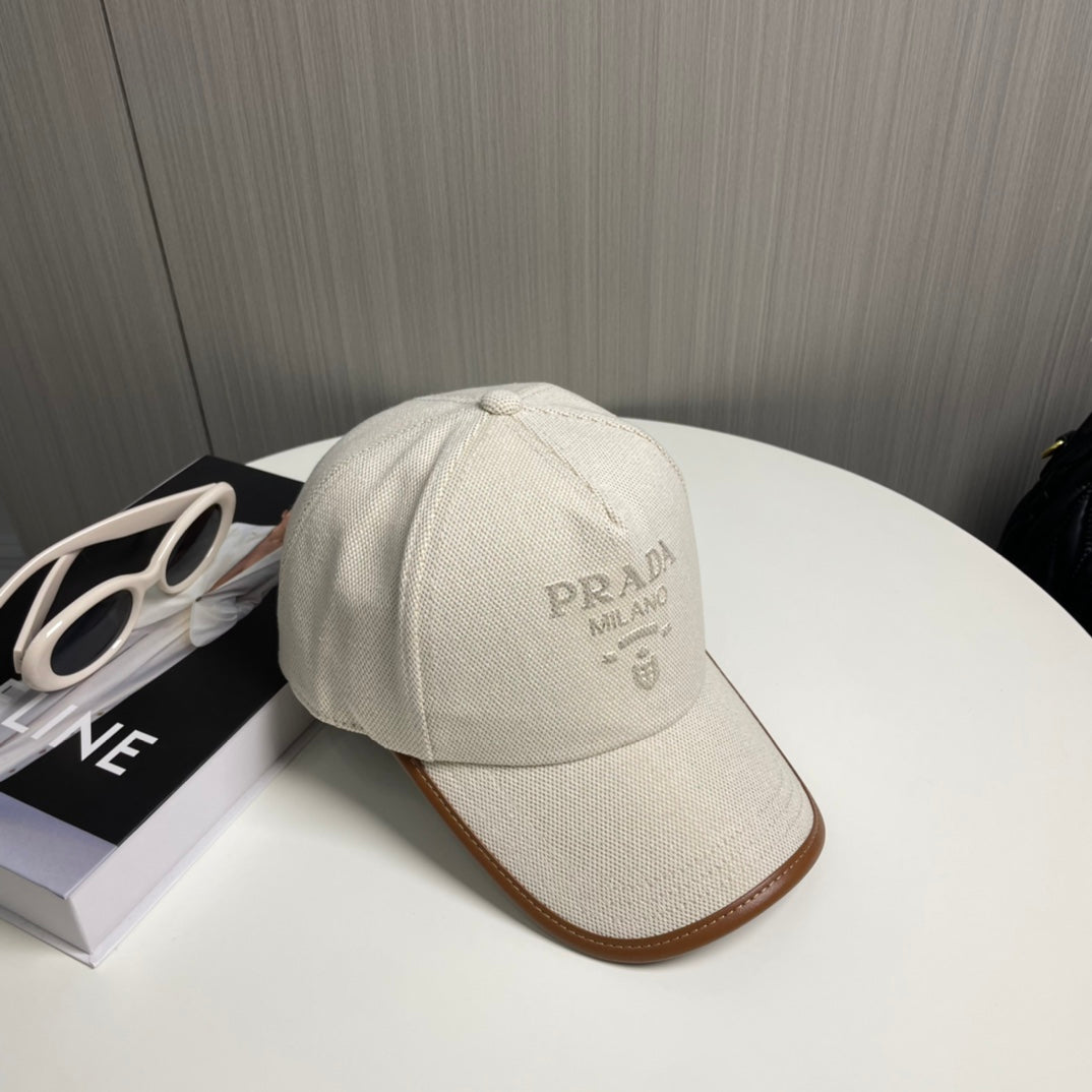 250527 New simple canvas baseball cap