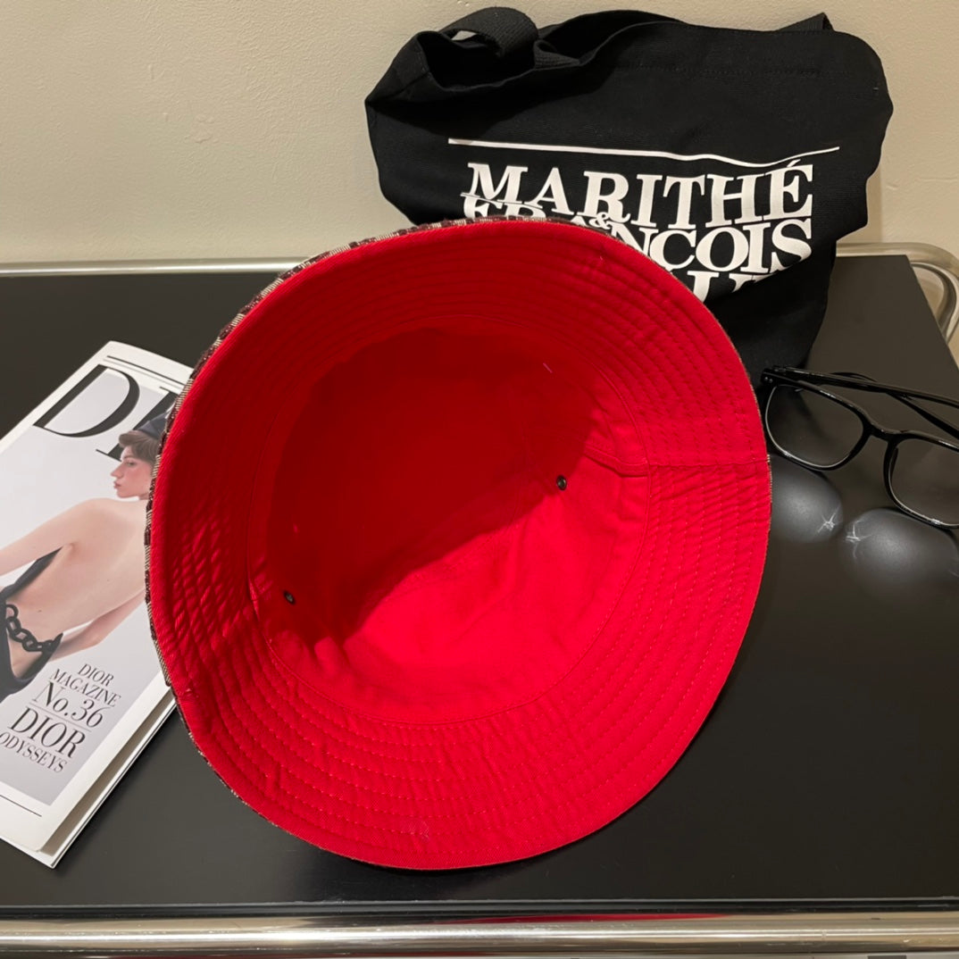 250527 New high-quality double-sided full-printed fisherman's hat