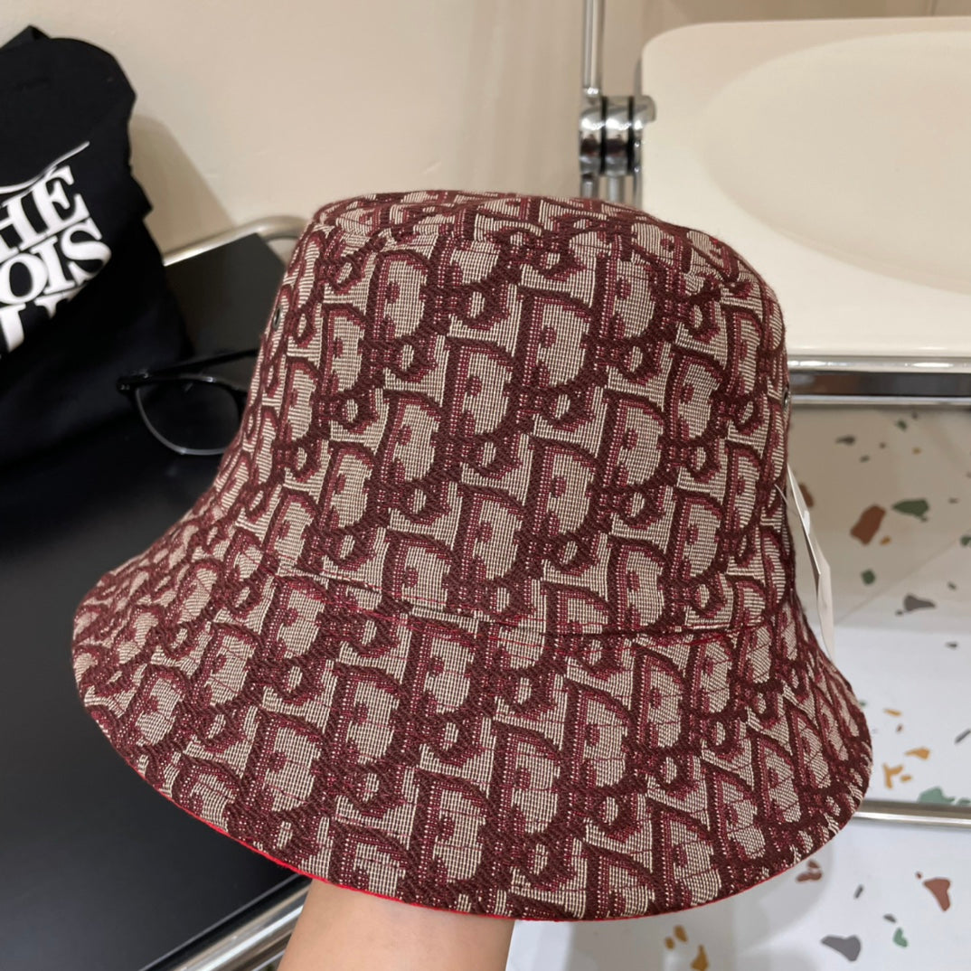 250527 New high-quality double-sided full-printed fisherman's hat