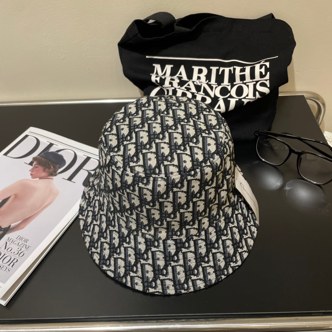 250527 New high-quality double-sided full-printed fisherman's hat