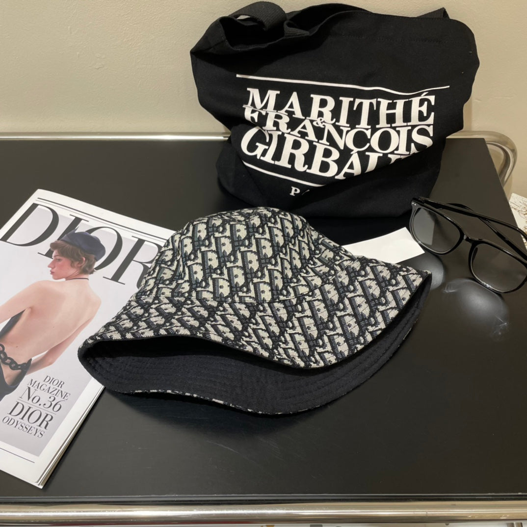 250527 New high-quality double-sided full-printed fisherman's hat