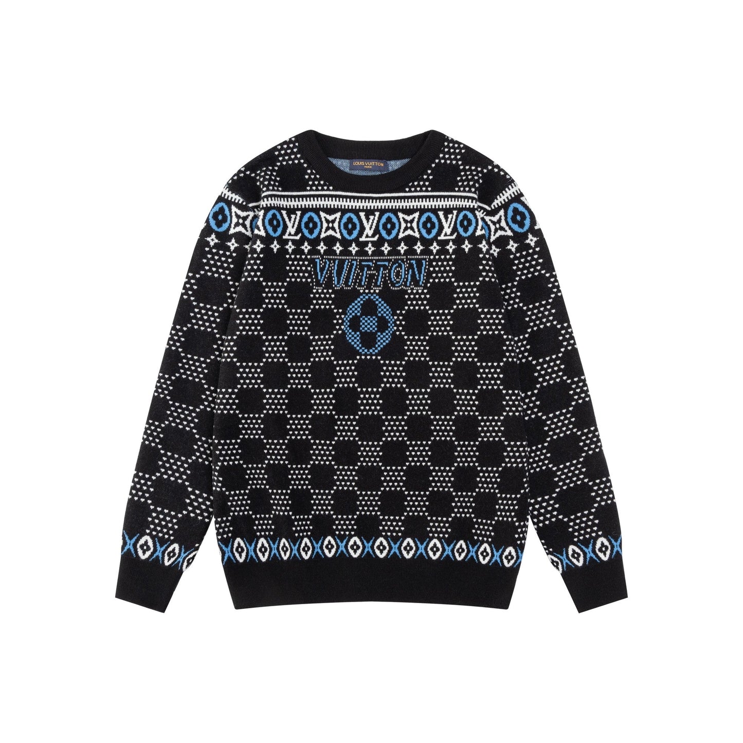 250729 New high-quality flystitch knitted sweater