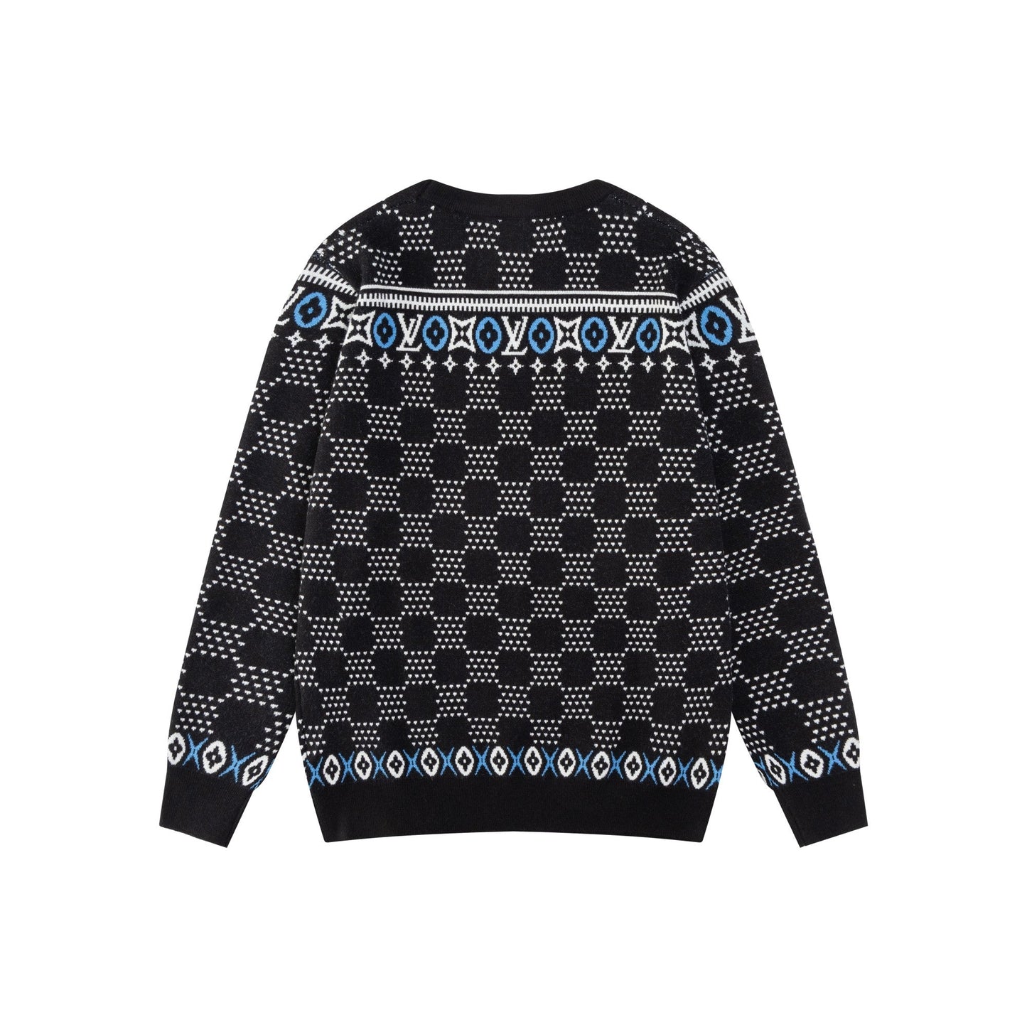 250729 New high-quality flystitch knitted sweater
