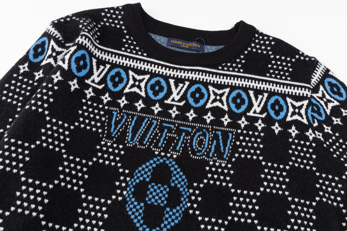 250729 New high-quality flystitch knitted sweater