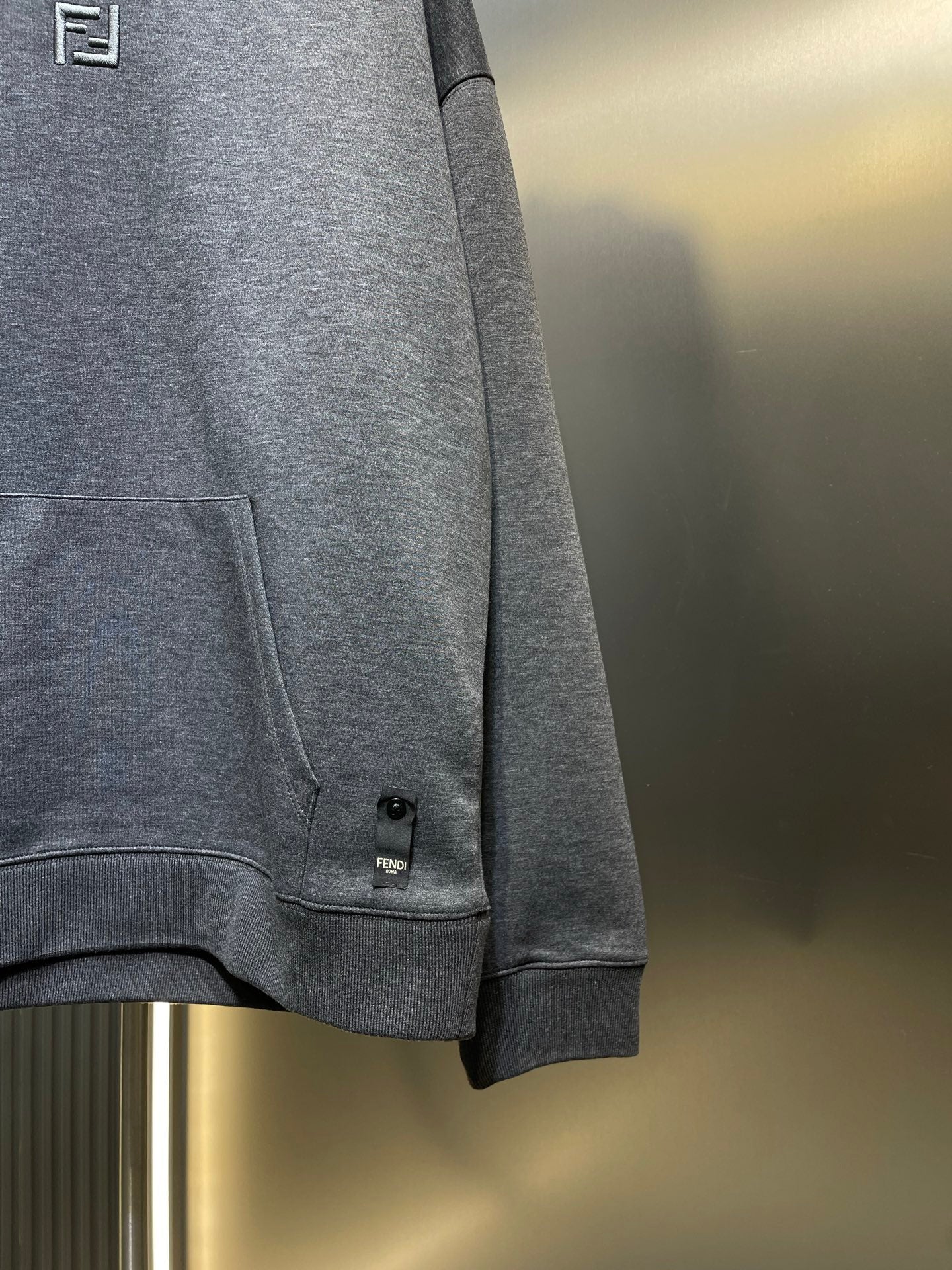 250813 New high-quality double-layer luxury soft air cotton hooded sweatshirt