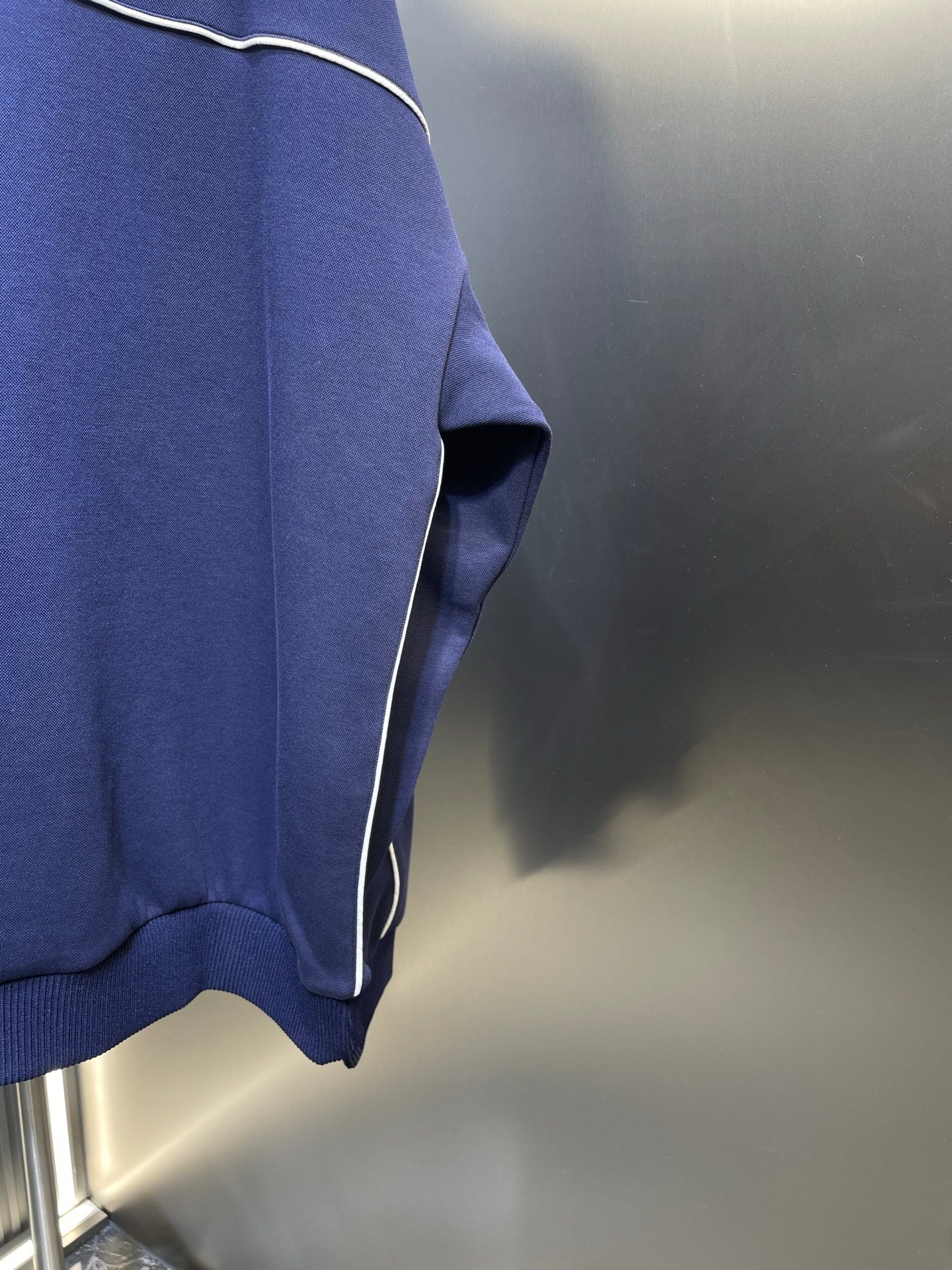 250813 New high-quality embroidered embossed zipper sweatshirt