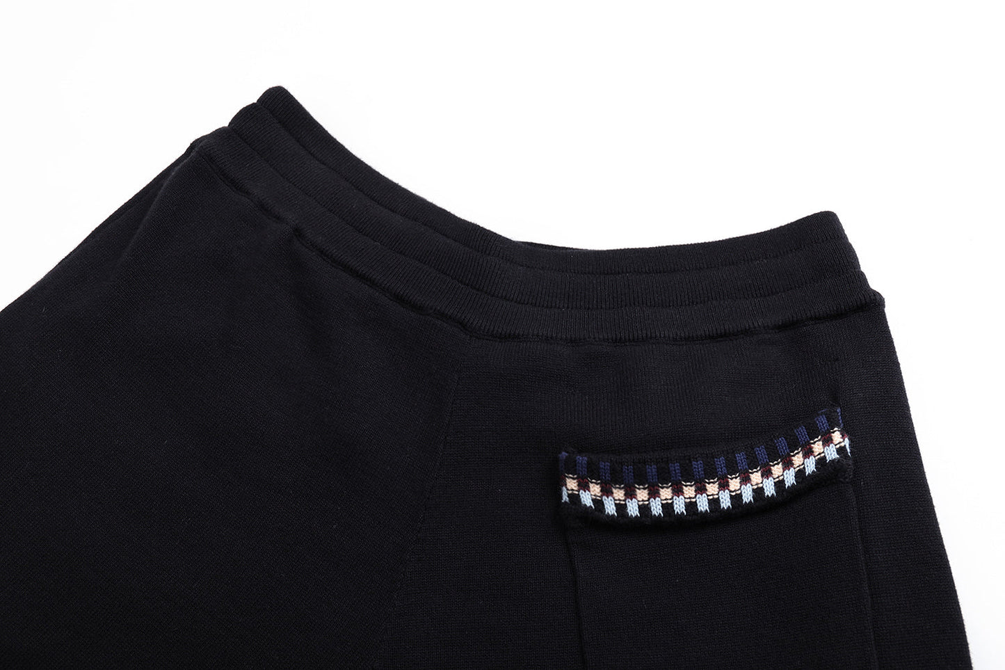 250813 New high-quality embroidered stretched-waist sport pants