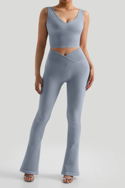 V Waist Tummy Control Seamless Legging