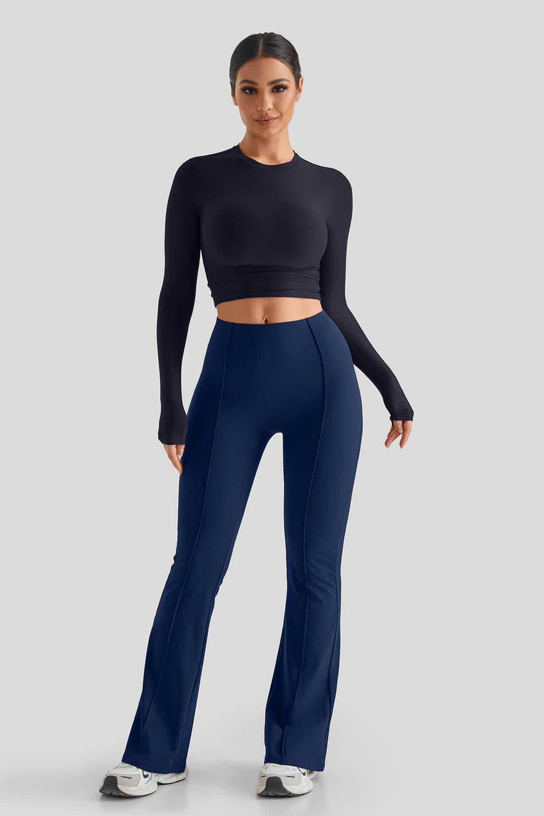 Long Sleeves Slim fit Flare leg Set