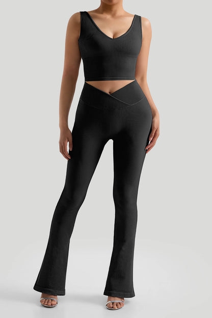 V Waist Tummy Control Seamless Legging
