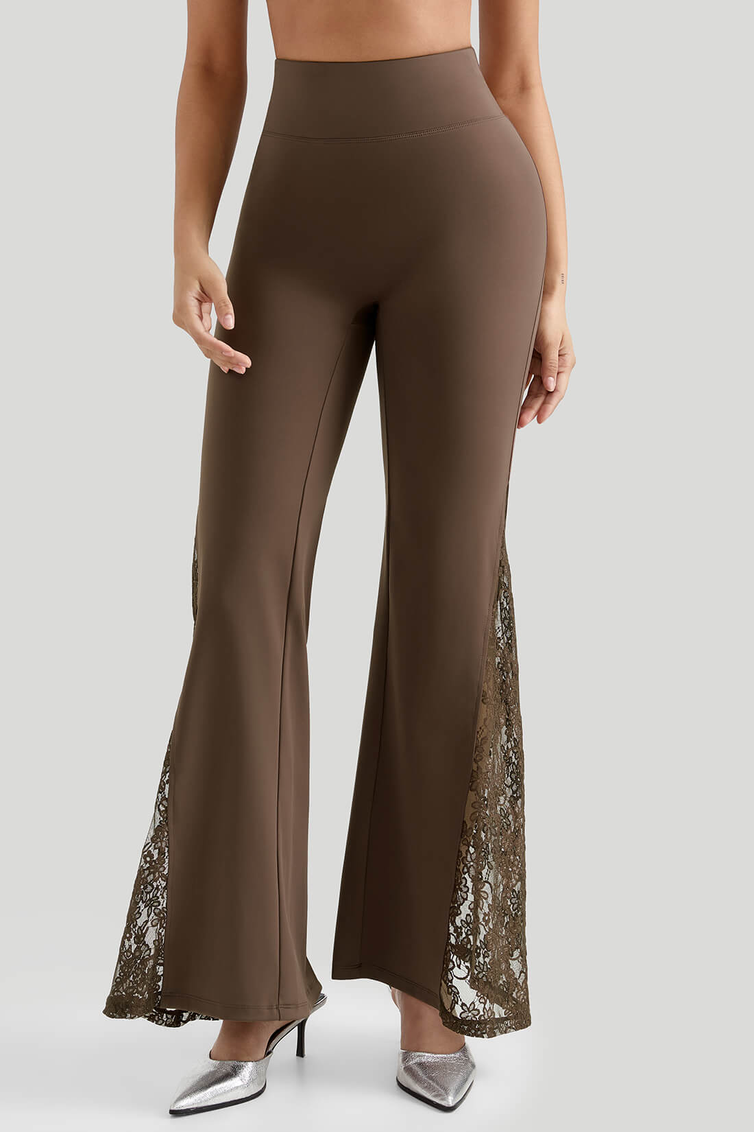 Lace Flared Pants