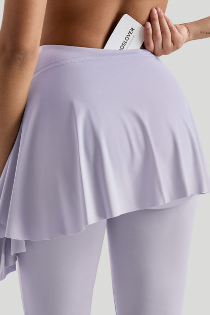 Breathable Cooling Skirted Cropped Sets