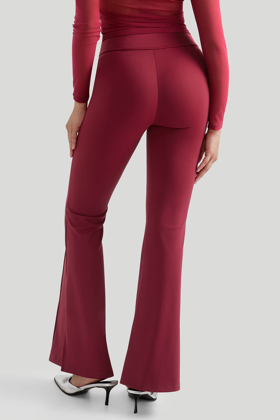 Backless Sexy 3Pcs Flare Leg Set