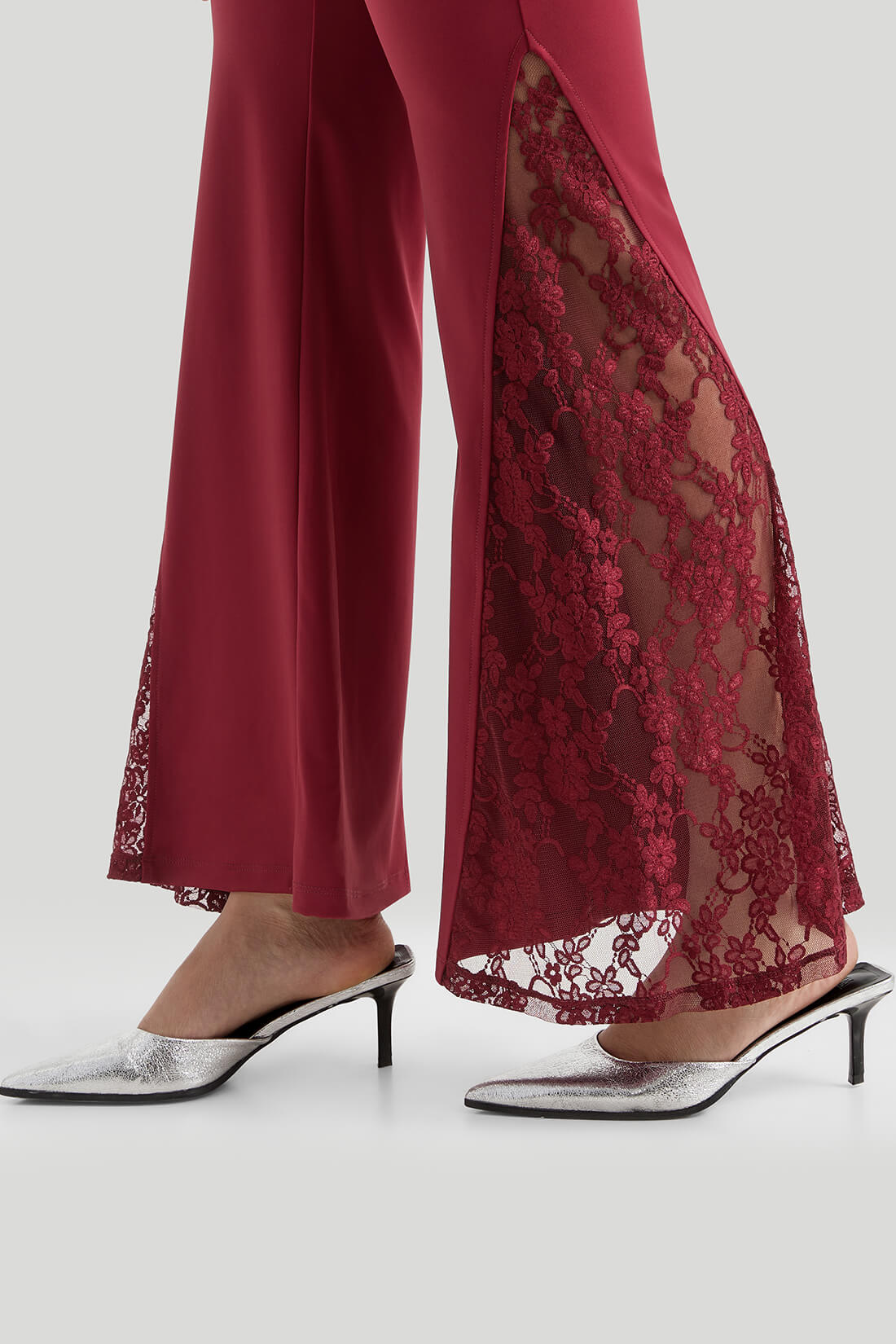 Lace Flared Pants