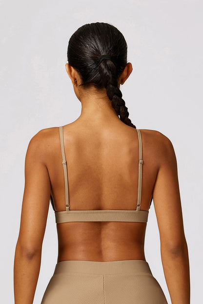 Deep V Backless Bra