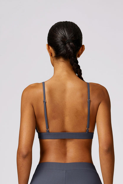 Deep V Backless Bra