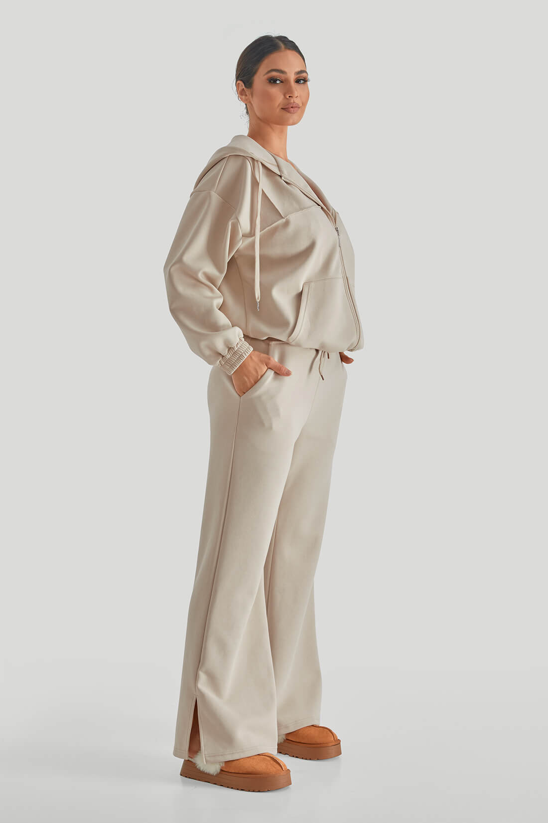 Essential Hoodie Suit Full-Zip