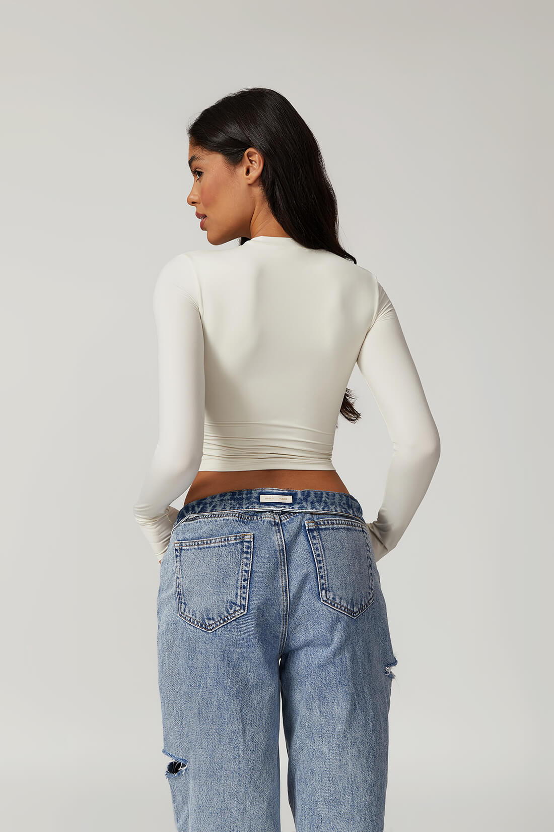 Round Neck Quick Dry Long Sleeves Top