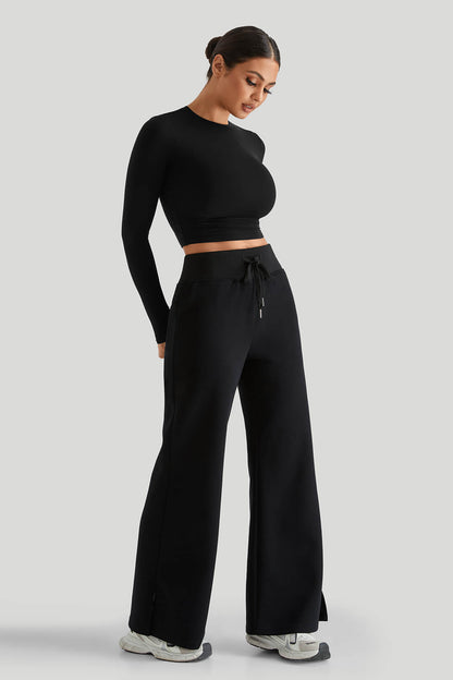 Round Neck Top Match Sweatpant