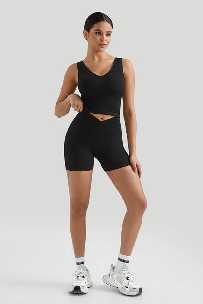 V Waist Tummy Control Seamless Short