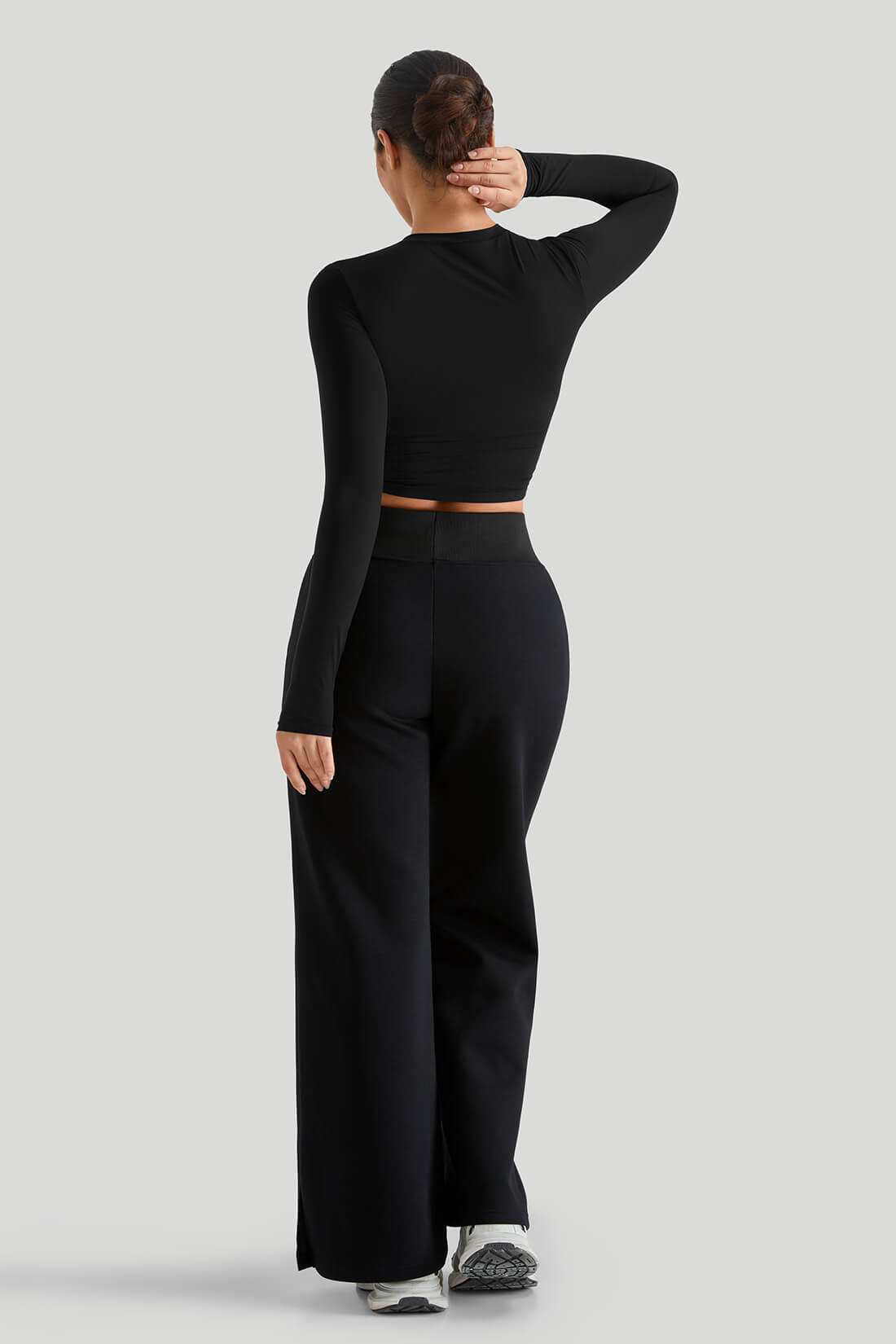 Round Neck Top Match Sweatpant