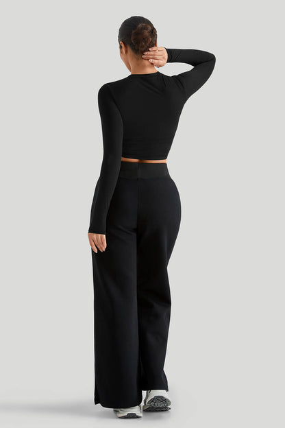 Round Neck Top Match Sweatpant