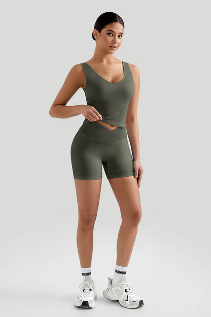 V Waist Tummy Control Seamless Short