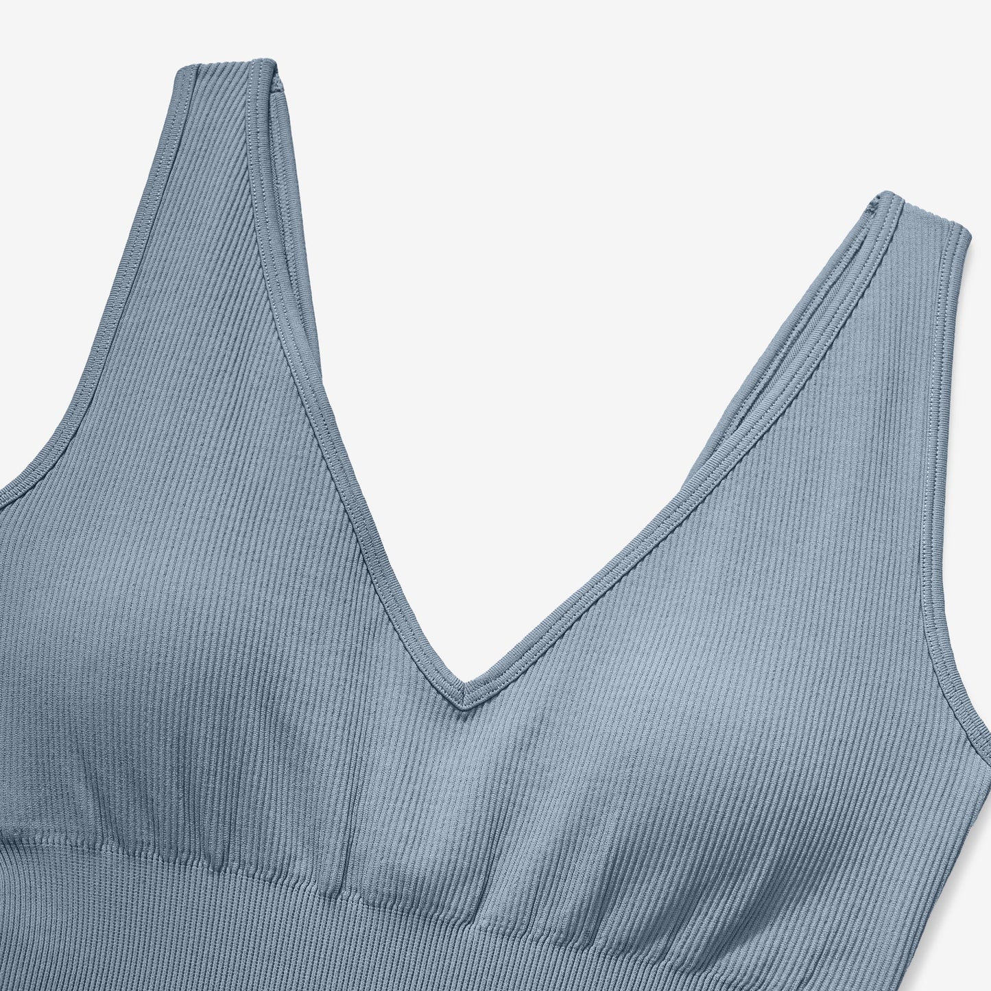 V Neck Tummy Control Seamless Bodysuit