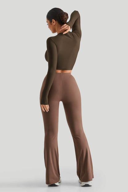 Long Sleeves Slim fit Flare leg Set